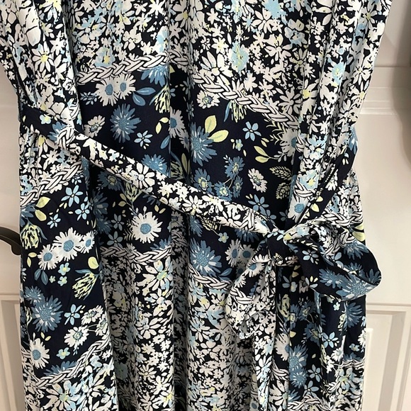 LANE BRYANT floral navy midi dress.  14 - Picture 5 of 10